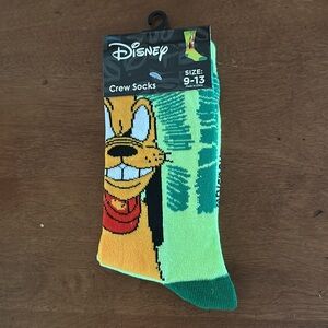 🌵3/$15 (see description) Disney Pluto Dog crew socks